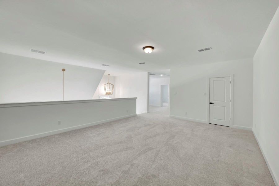Spacious, unfurnished interior of a new home in Brookewater 55’ Homesites, Rosenberg (Image 32).