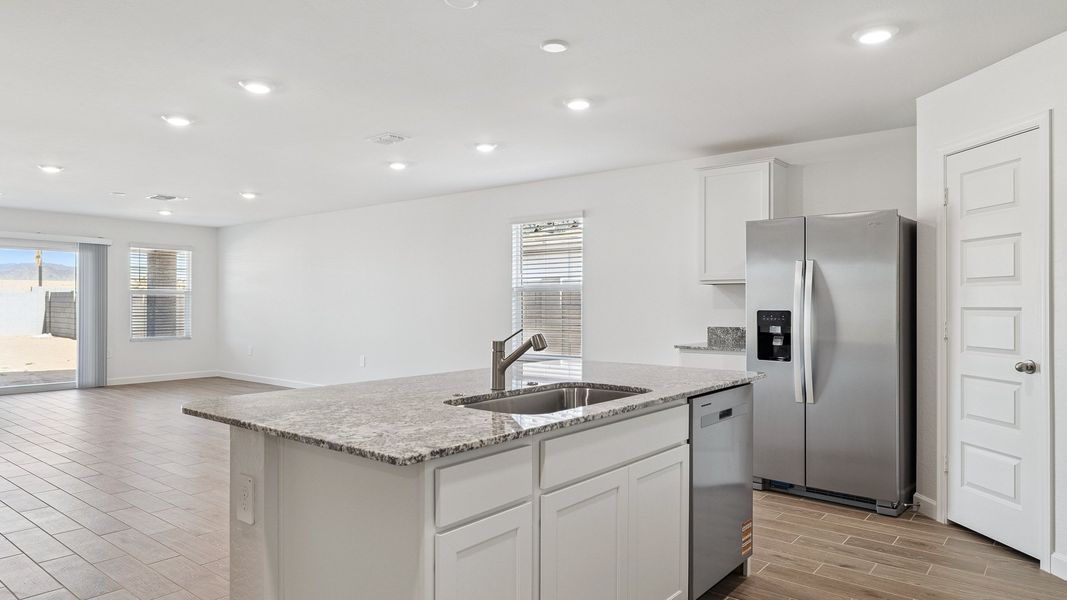 Furnished interior view inside a new home in Remington, Buckeye (Image 10).