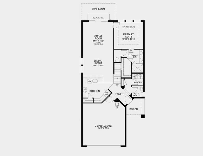 2D floor plan layout for the Santa Rosa by Taylor Morrison in Lochside, Mount Dora, FL (Image 3). 2D floor plan layout for the Santa Rosa by Taylor Morrison in Lochside, Mount Dora, FL (Image 3).