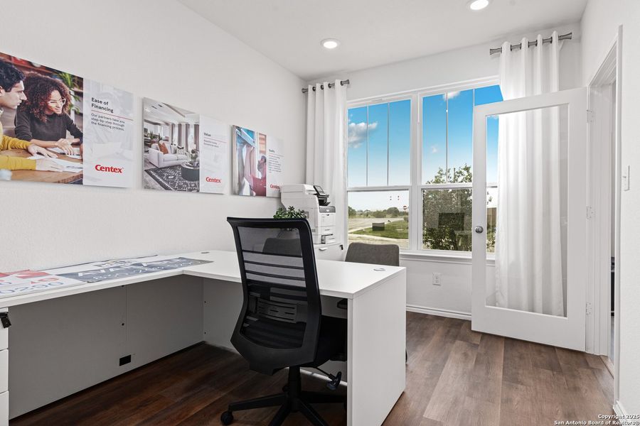 Furnished interior view inside a new home in Dove Song, Marion (Image 13).