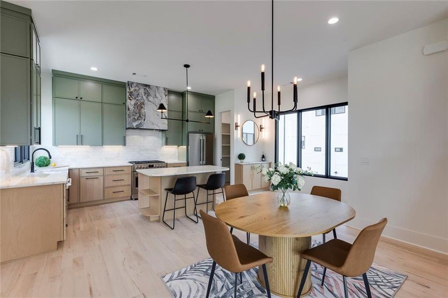 Furnished interior view inside a new home in , Chamblee (Image 33). Furnished interior view inside a new home in , Chamblee (Image 33).