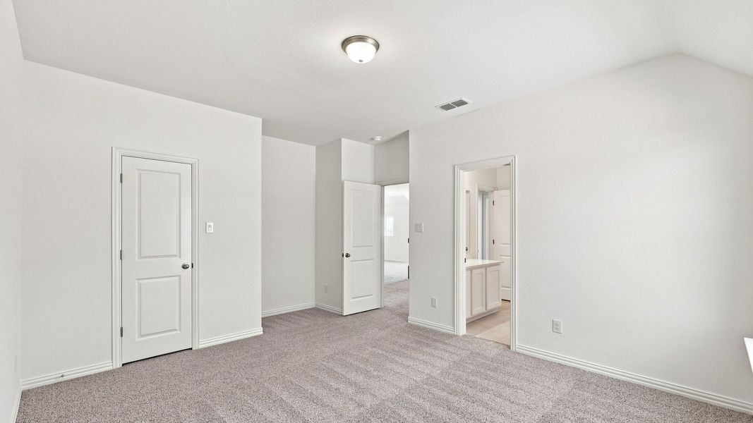 Furnished interior view inside a new home in Anna Ranch, Anna (Image 10).