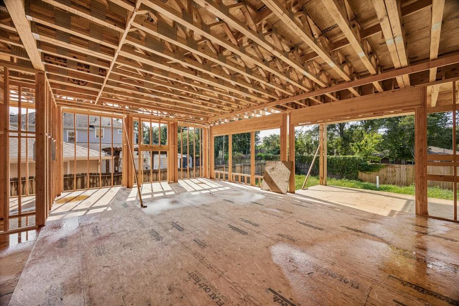 Living room - Current construction progress - 08/28/2026