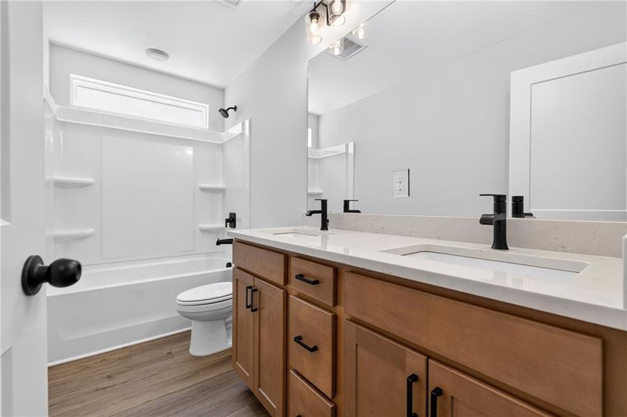 Furnished interior view inside a new home in Twin Lakes, Hoschton (Image 5).