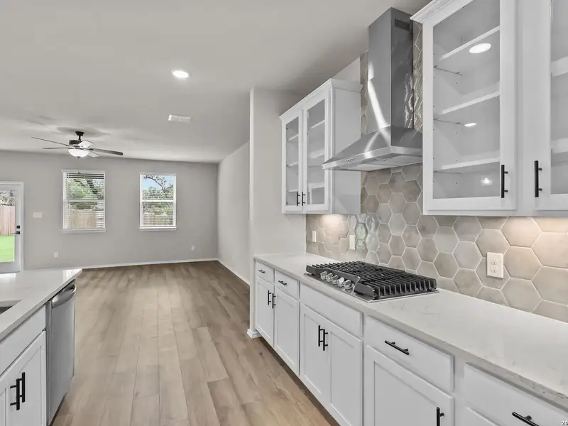 Furnished interior view inside a new home in Bricewood, San Antonio (Image 14).
