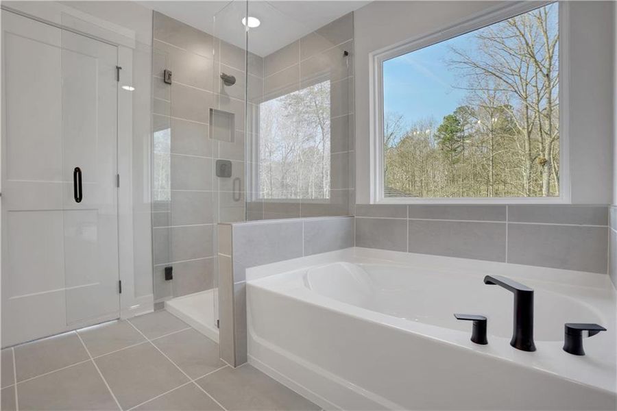 Furnished interior view inside a new home in Marble Tree, Ball Ground (Image 15).