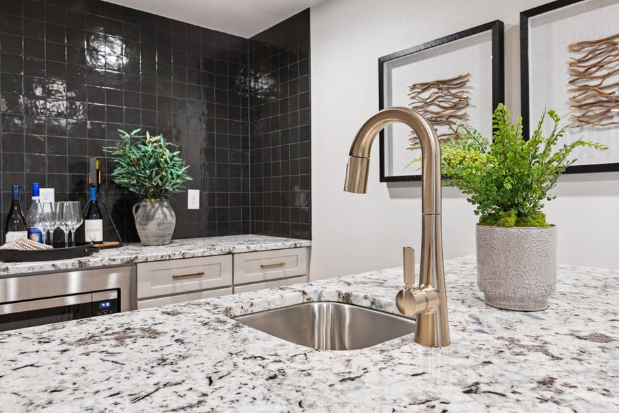 Representative furnished interior of a home built from the Silverton by Landsea Homes in Highlands Preserve, Mead (Image 73).