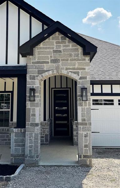 Front exterior of a new home in , Mabank, TX, highlighting curb appeal (Image 1).