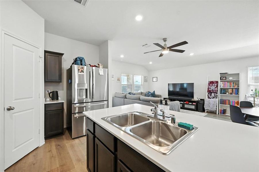 Furnished interior view inside a new home in , Sherman (Image 10).