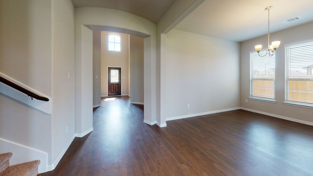 Representative unfurnished interior of a home built from the Floor Plan 3256 by Colina Homes in Grand Magnolia, Magnolia (Image 68).