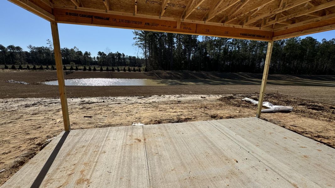 In-progress construction of a new home in Watson Hill, Summerville, SC (Image 65).
