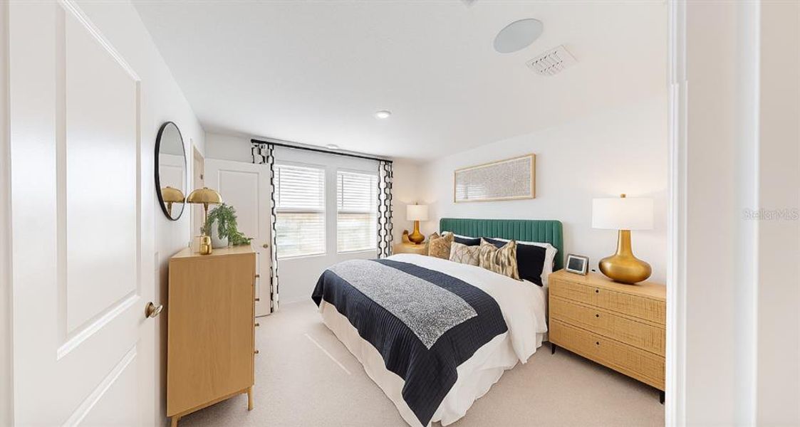 Furnished interior view inside a new home in The Townhomes at Westview, Kissimmee (Image 8).