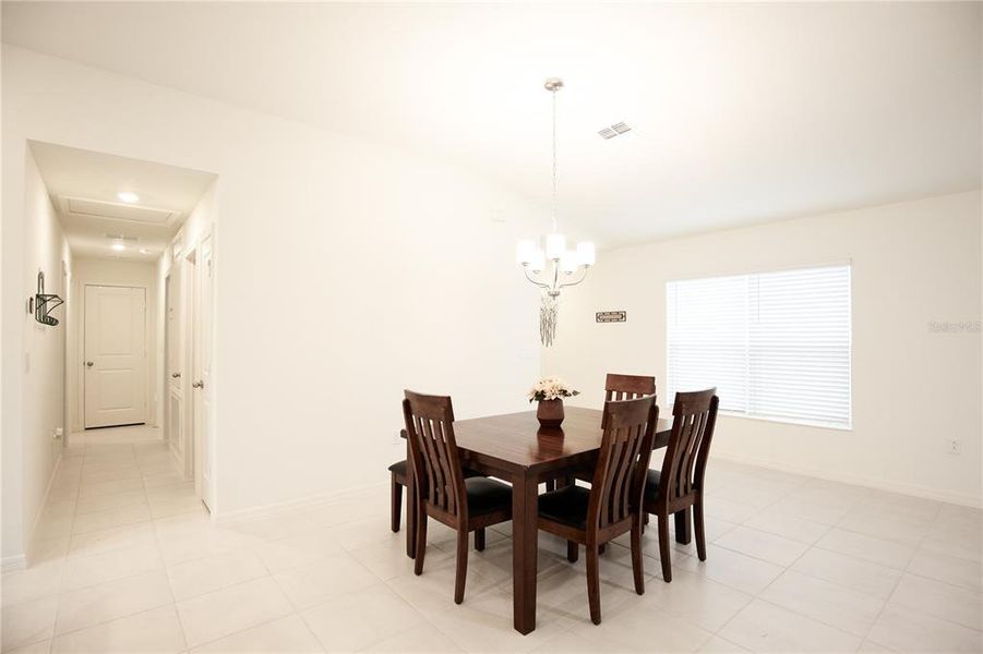 Furnished interior view inside a new home in , Leesburg (Image 7). Furnished interior view inside a new home in , Leesburg (Image 7).