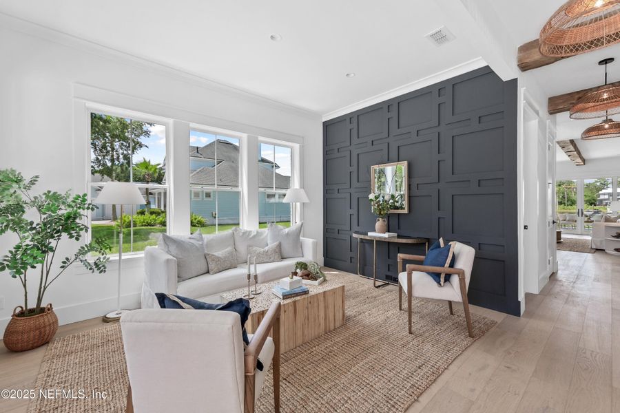 Furnished interior view inside a new home in , Ponte Vedra Beach (Image 36). Furnished interior view inside a new home in , Ponte Vedra Beach (Image 36).