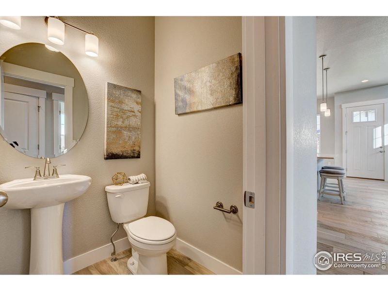 Furnished interior view inside a new home in Highlands at Fox Hill - The Towns, Longmont (Image 16).