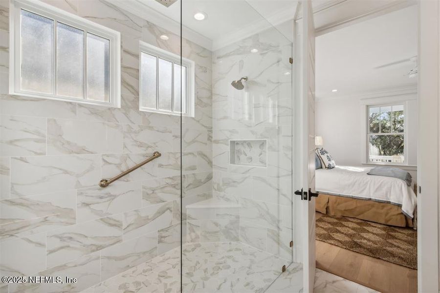 Furnished interior view inside a new home in , Fernandina Beach (Image 16). Furnished interior view inside a new home in , Fernandina Beach (Image 16).