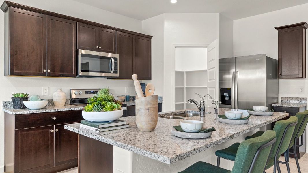 Furnished interior view inside a new home in Magma Ranch Vistas, Florence (Image 5).