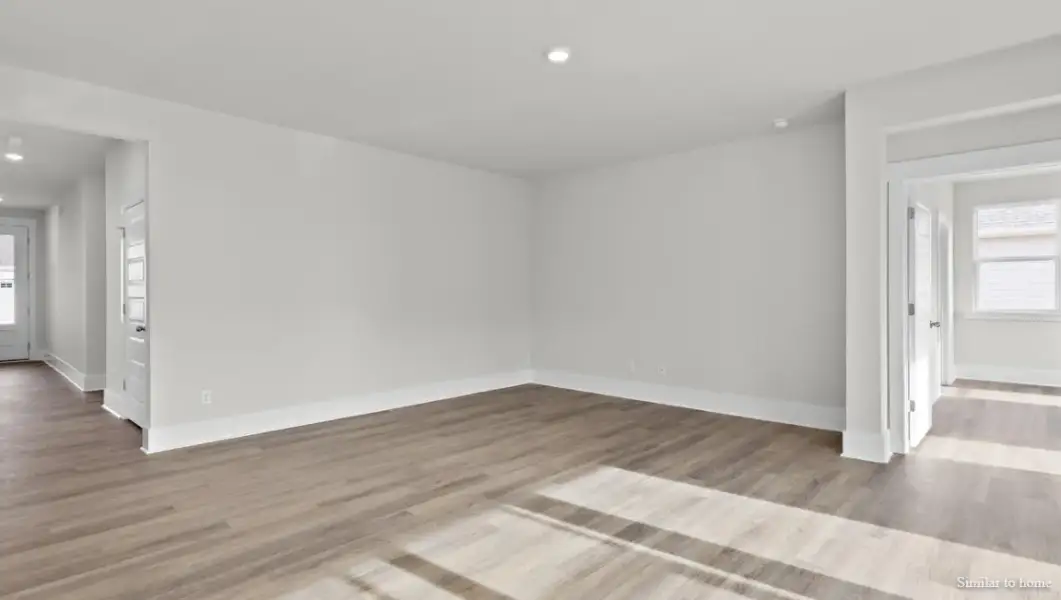 Spacious, unfurnished interior of a new home in The Highlands at Cedar Hill Landing, Navassa (Image 22).