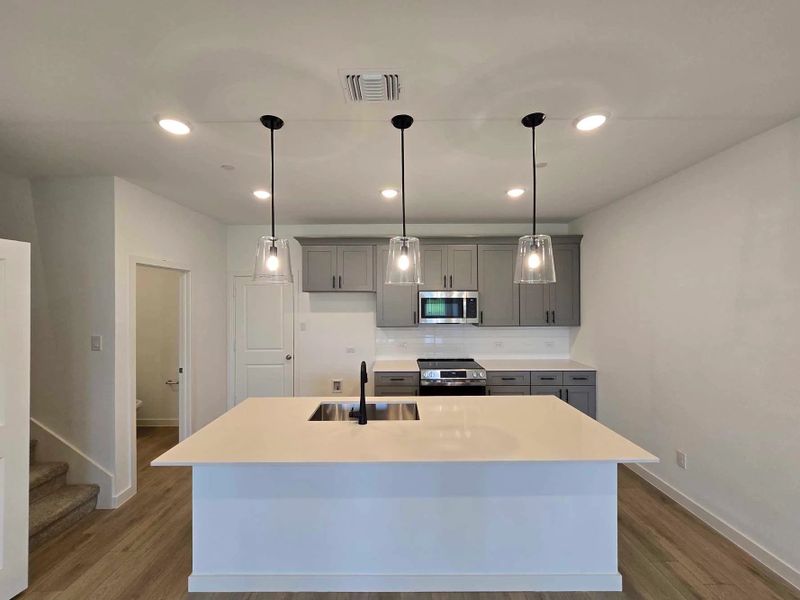 Kitchen Construction Progress featuring the Minimalist Collection