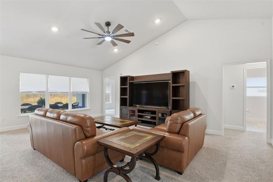 Furnished interior view inside a new home in Royal Highlands, Weeki Wachee (Image 19).