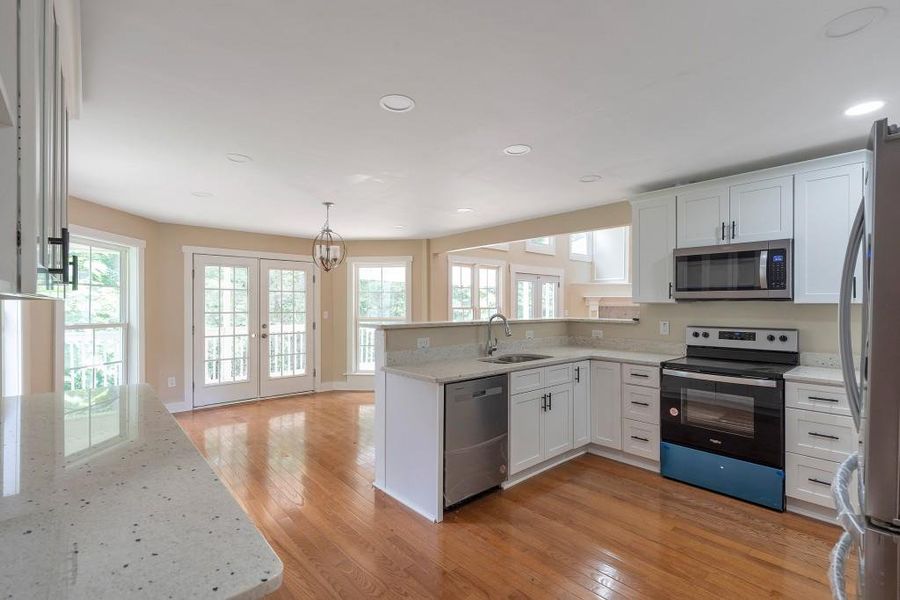 Furnished interior view inside a new home in , Lula (Image 9).