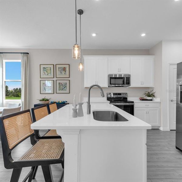 Furnished interior view inside a new home in Avalon Park Tavares Single Family Homes, Tavares (Image 10).