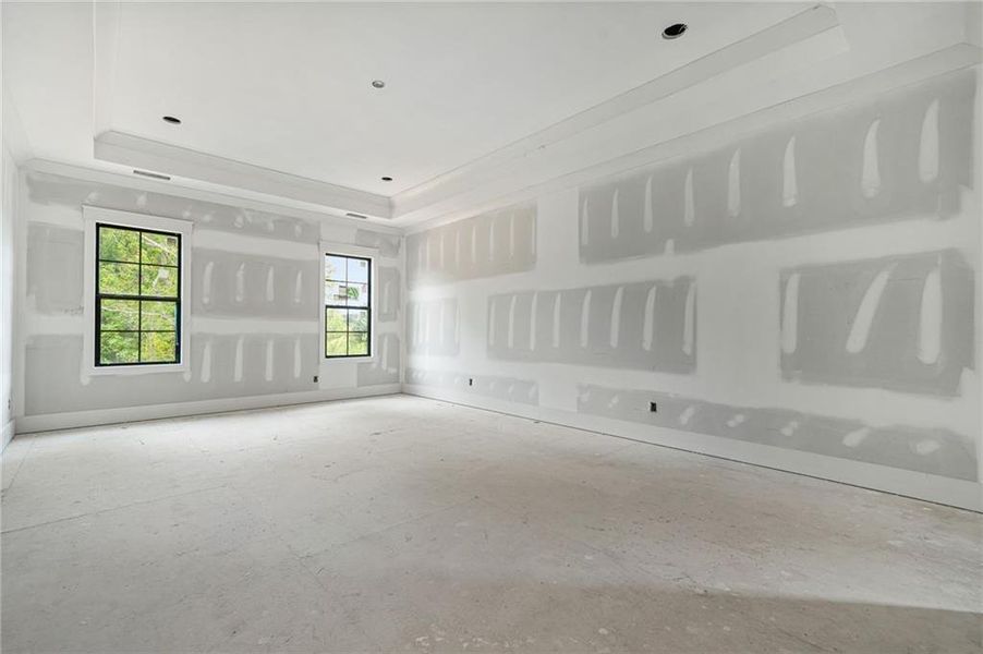 In-progress construction of a new home in , Suwanee, GA (Image 25).