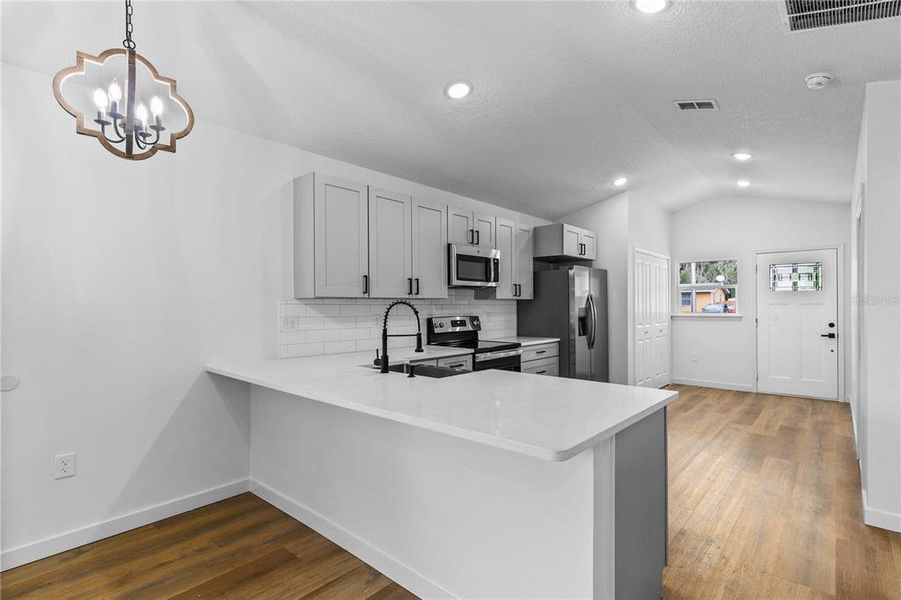 Furnished interior view inside a new home in , Eustis (Image 7).