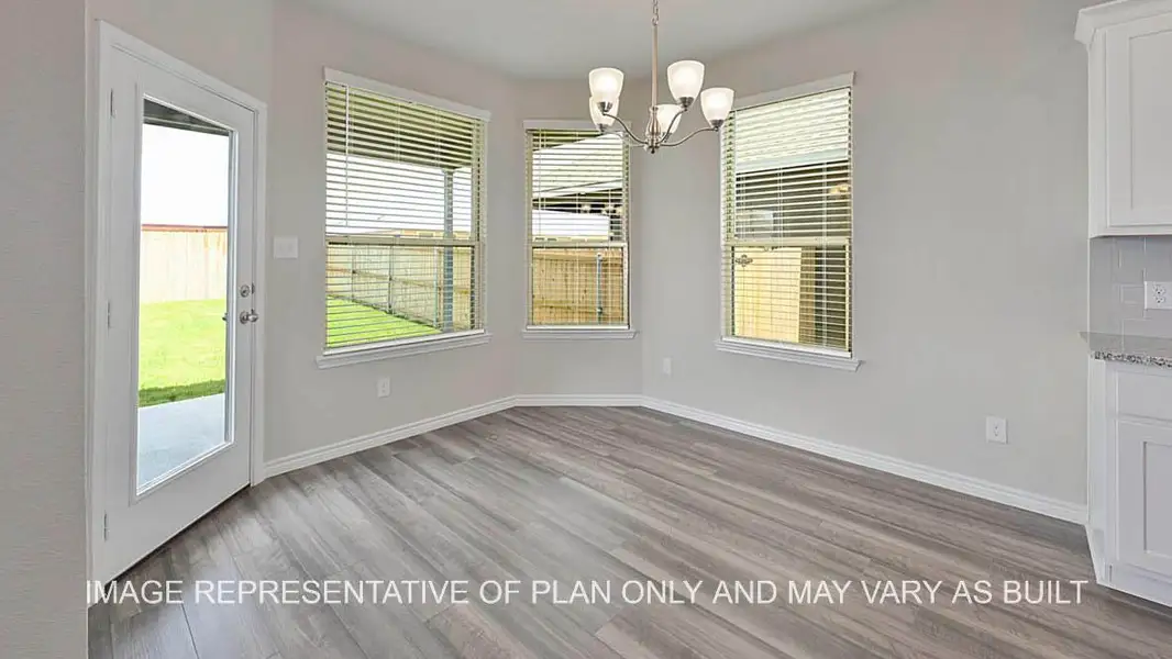 Spacious, unfurnished interior of a new home in Southern Pointe, College Station (Image 10).