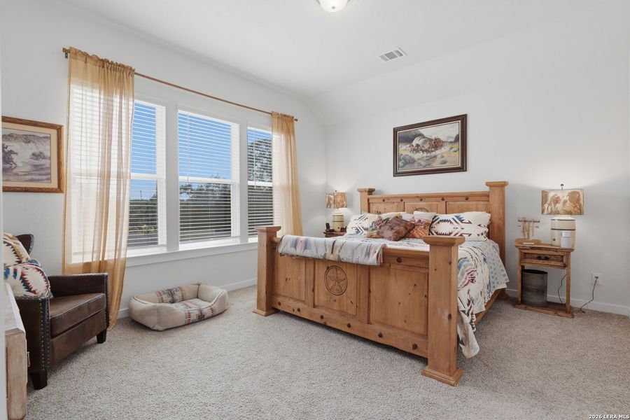 Furnished interior view inside a new home in The Grove at Vintage Oaks, New Braunfels (Image 19).