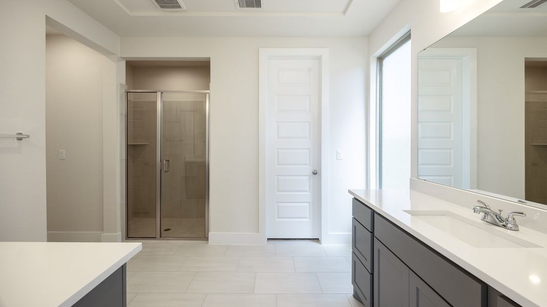 Furnished interior view inside a new home in Easton Park, Austin (Image 7).