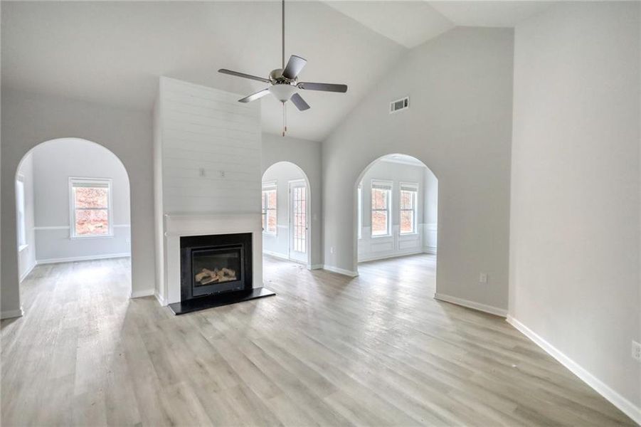 Spacious, unfurnished interior of a new home in , Social Circle (Image 14).