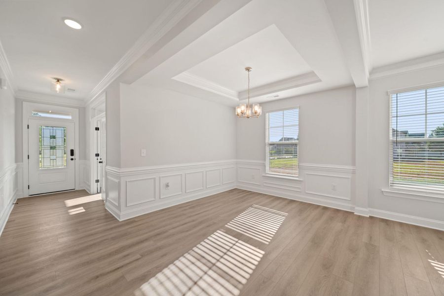 Spacious, unfurnished interior of a new home in Chandler Ridge, McLeansville (Image 21). Spacious, unfurnished interior of a new home in Chandler Ridge, McLeansville (Image 21).