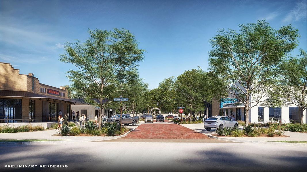 Front exterior of a new home in Colton 55', Montgomery, TX, highlighting curb appeal (Image 12). Front exterior of a new home in Colton 55', Montgomery, TX, highlighting curb appeal (Image 12).