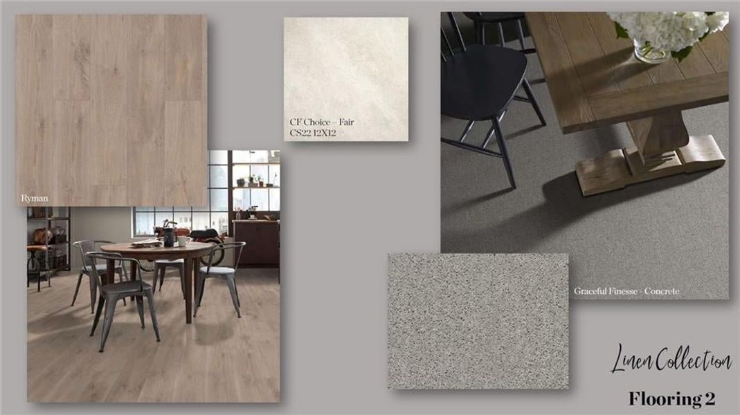 Warm Linen Design Collection - Flooring Selections