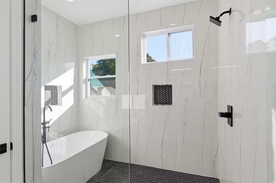 Furnished interior view inside a new home in , Atlanta (Image 7).