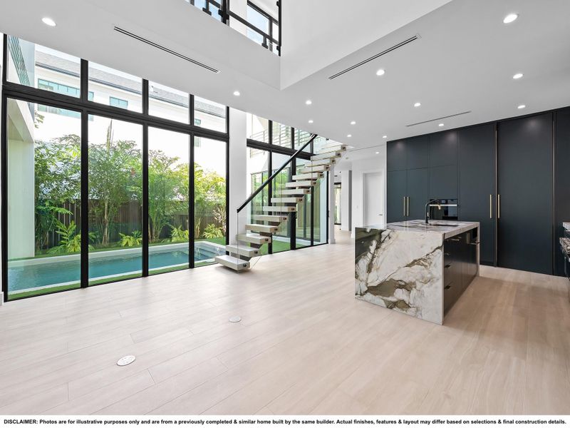 DISCLAIMER: Photos are for illustrative purposes only and are from a previously completed & similar home built by the same builder. Actual finishes, features & layout may differ based on selections & final construction details.