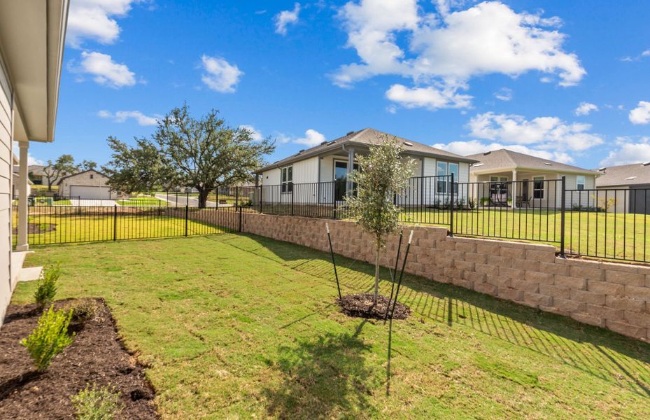 Exterior details and patio area of a home in Sun City Texas, Georgetown (Image 3). Exterior details and patio area of a home in Sun City Texas, Georgetown (Image 3).