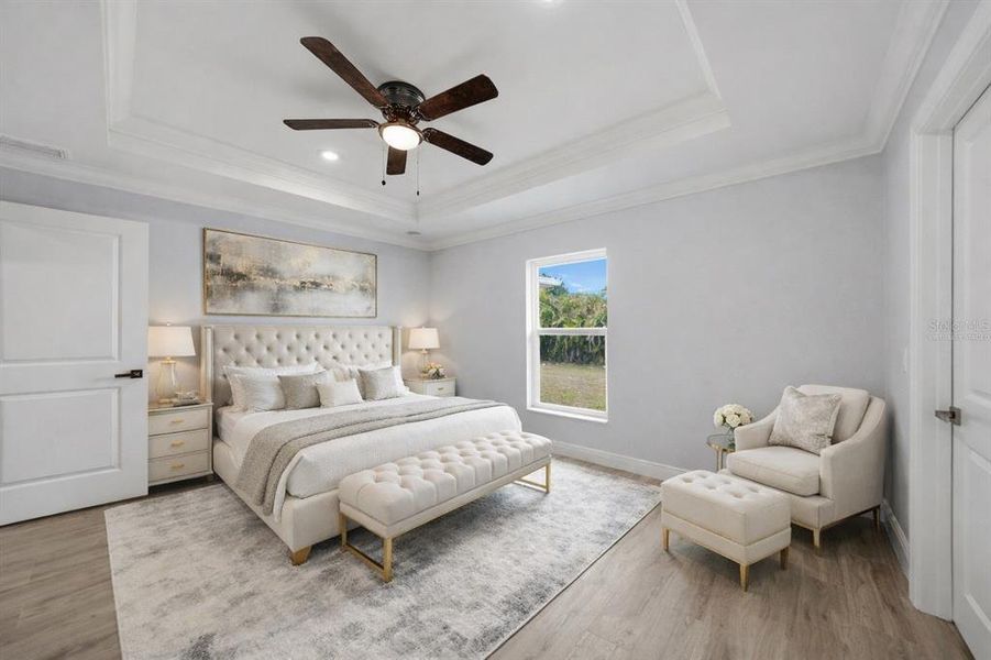 Furnished interior view inside a new home in , Port Charlotte (Image 11).