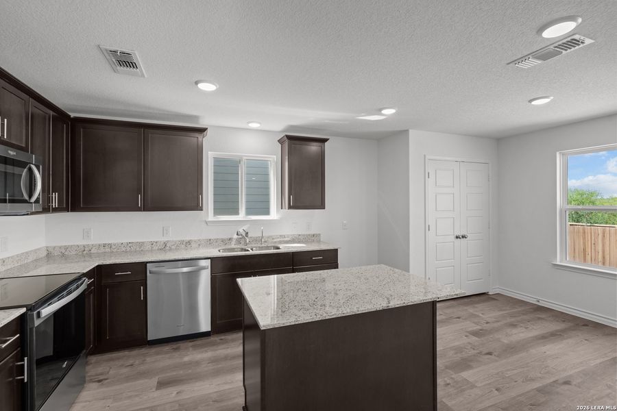 Furnished interior view inside a new home in Horizon Ridge, San Antonio (Image 8).