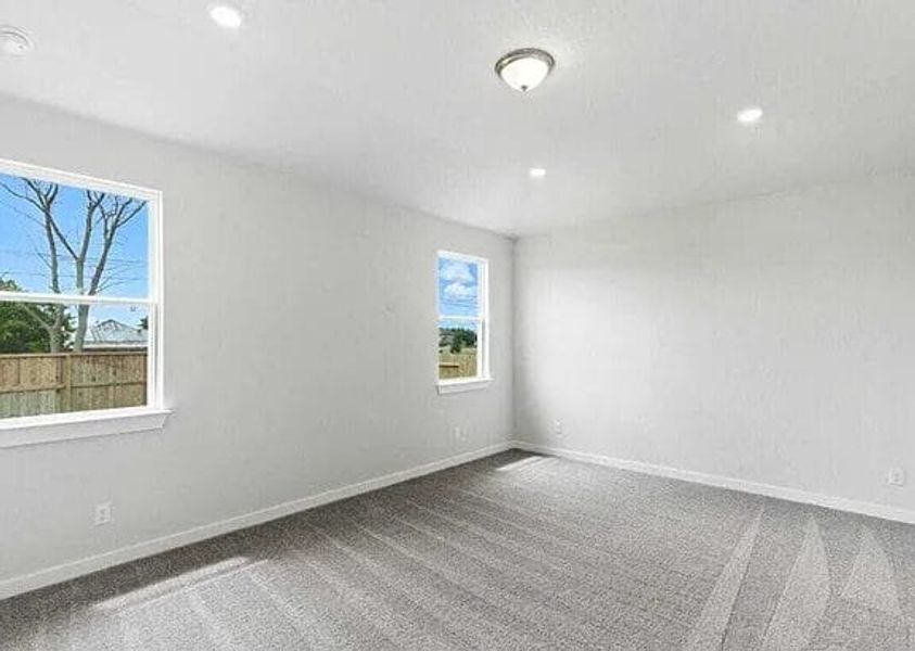 Spacious, unfurnished interior of a new home in August Fields, New Braunfels (Image 15). Spacious, unfurnished interior of a new home in August Fields, New Braunfels (Image 15).