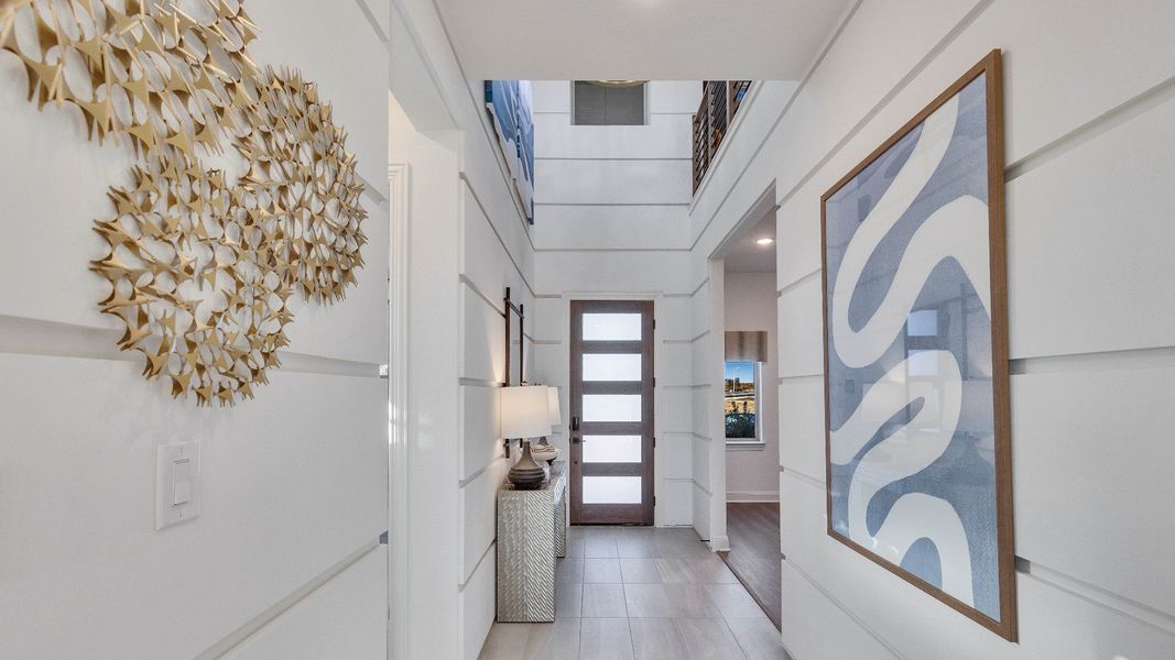 Furnished interior view inside a new home in Creeks Crossing, Elgin (Image 16).