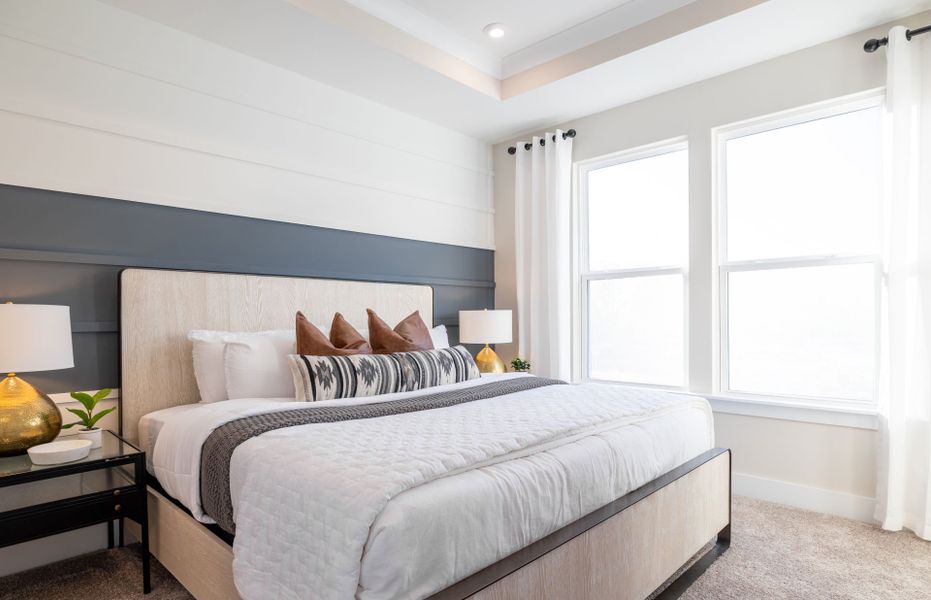 Furnished interior view inside a new home in Galloway Towns, Charlotte (Image 4).