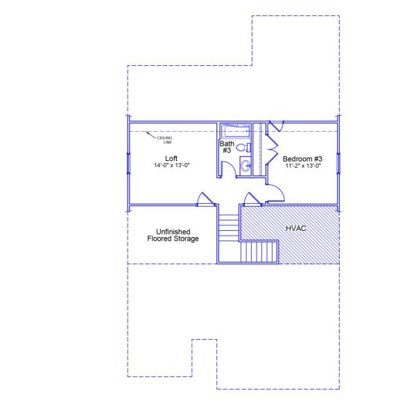 2D floor plan layout of this home in Hainer Place, Conway, SC (Image 4).