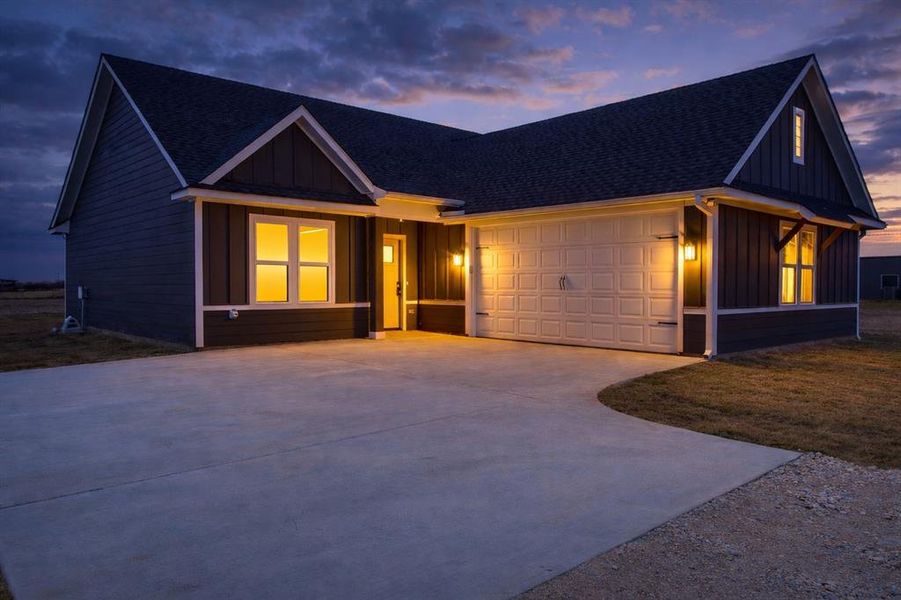 Exterior details and patio area of a home in , Sadler (Image 28).