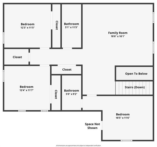 2D floor plan layout of this home in Parks at Foster Crossing - Signature Series, Anna, TX (Image 6).
