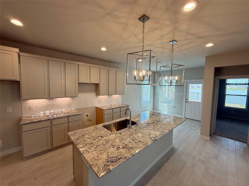 Furnished interior view inside a new home in Huntington Place, Rosharon (Image 4).