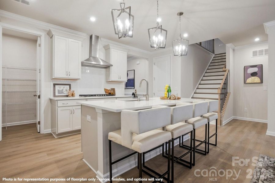 Photo is for representation purposes of floorplan only - colors, finishes, and options will vary