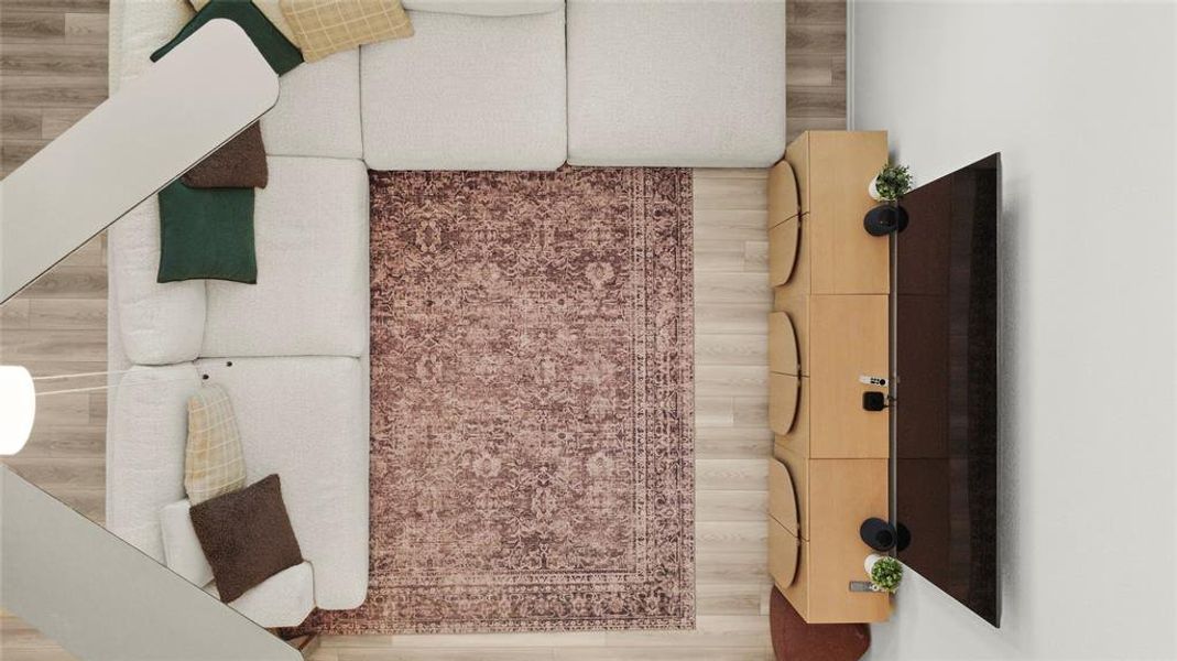 Close-up of interior finishes inside a home in Keeneland 40s, Aubrey (Image 20).