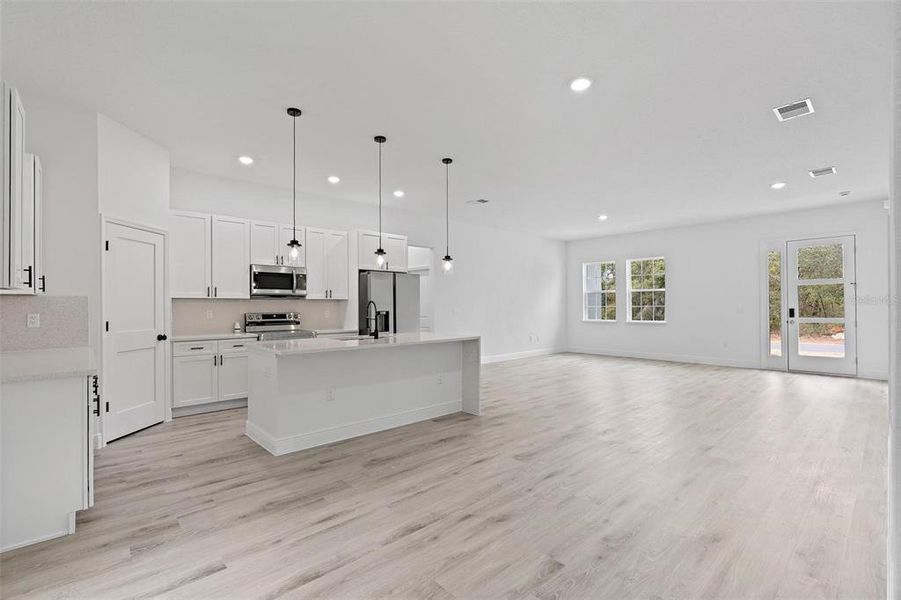 Furnished interior view inside a new home in , Ocala (Image 6).